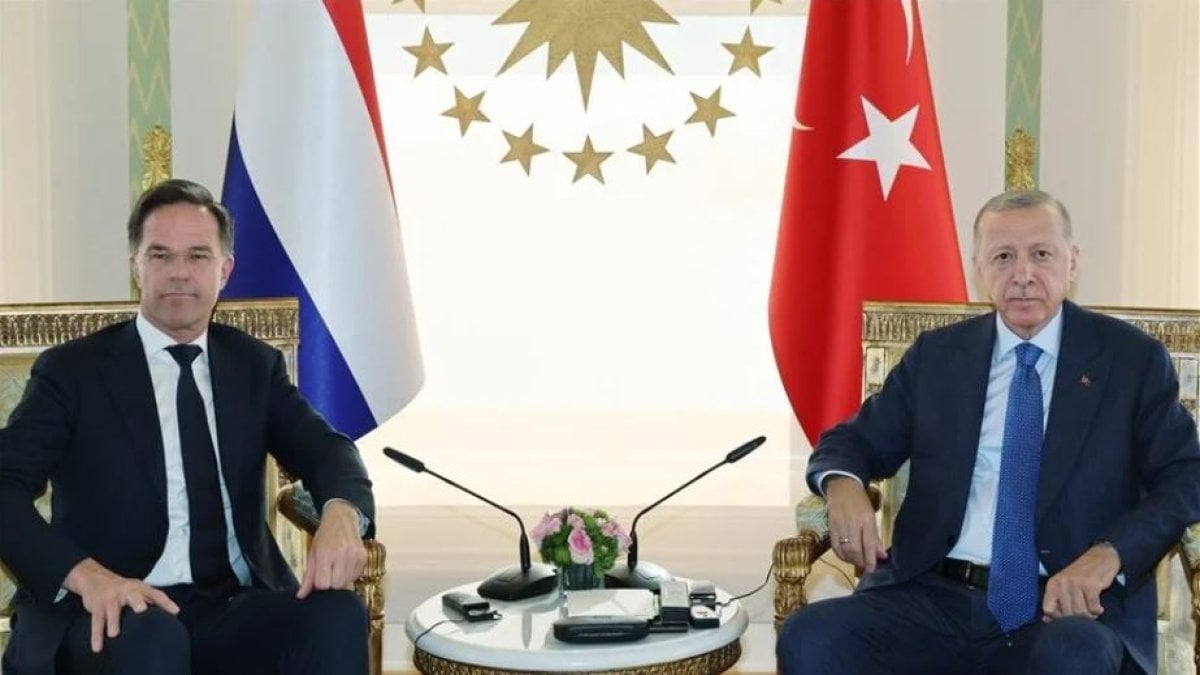 Erdoğan Hollanda Başbakanı Rutte’yi kabul etti